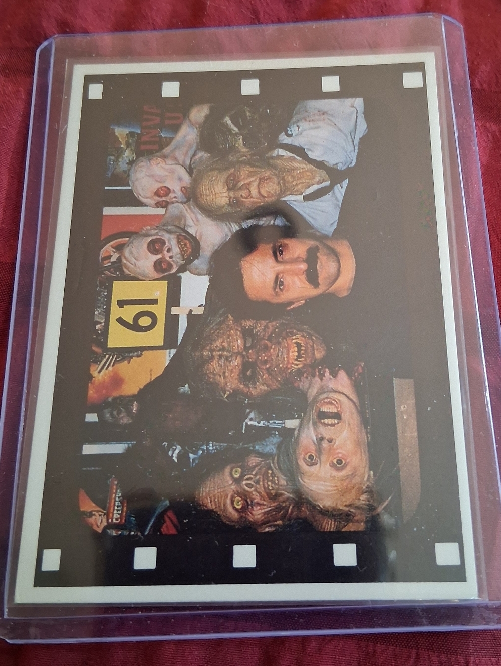 1988 Tom Savini Signed Trading Card